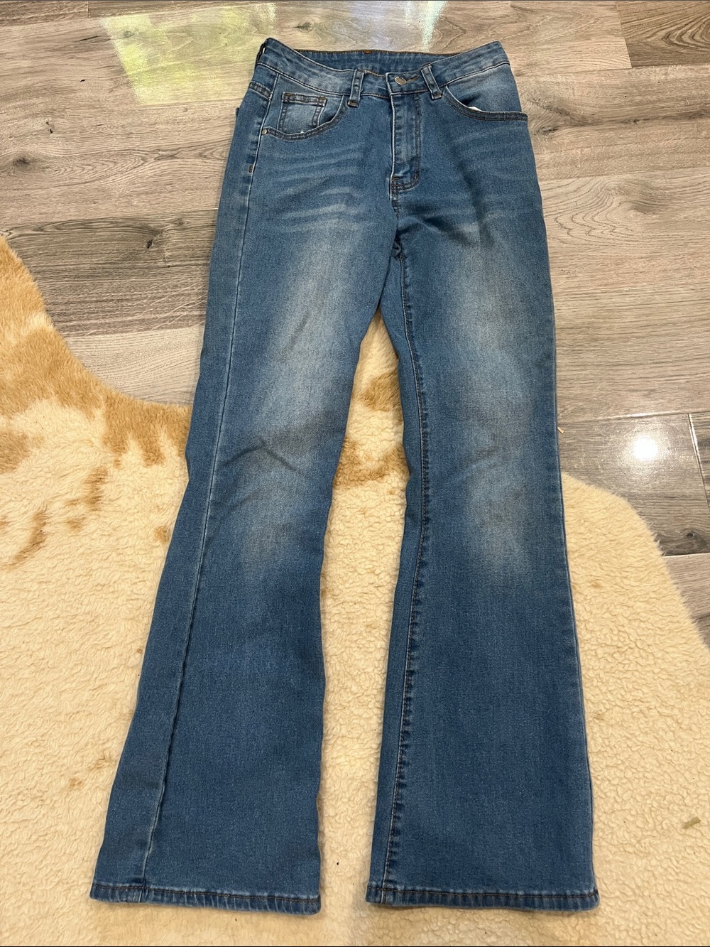 Classic Women's Blue Denim Jeans